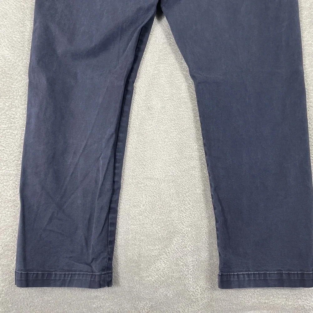 Banana‎ Republic Fulton Skinny Chino Mens 38x30 Navy Blue Stretch Cotton Pants